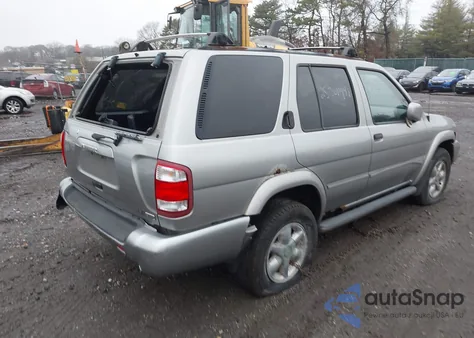 2001 Nissan Pathfinder Le из США, поврежденный, VIN JN8DR09Y71W609072
